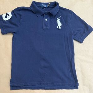Polo by Ralph Lauren Kids Dark Blue Polo Shirt